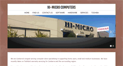 Desktop Screenshot of hi-micro.com