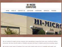 Tablet Screenshot of hi-micro.com